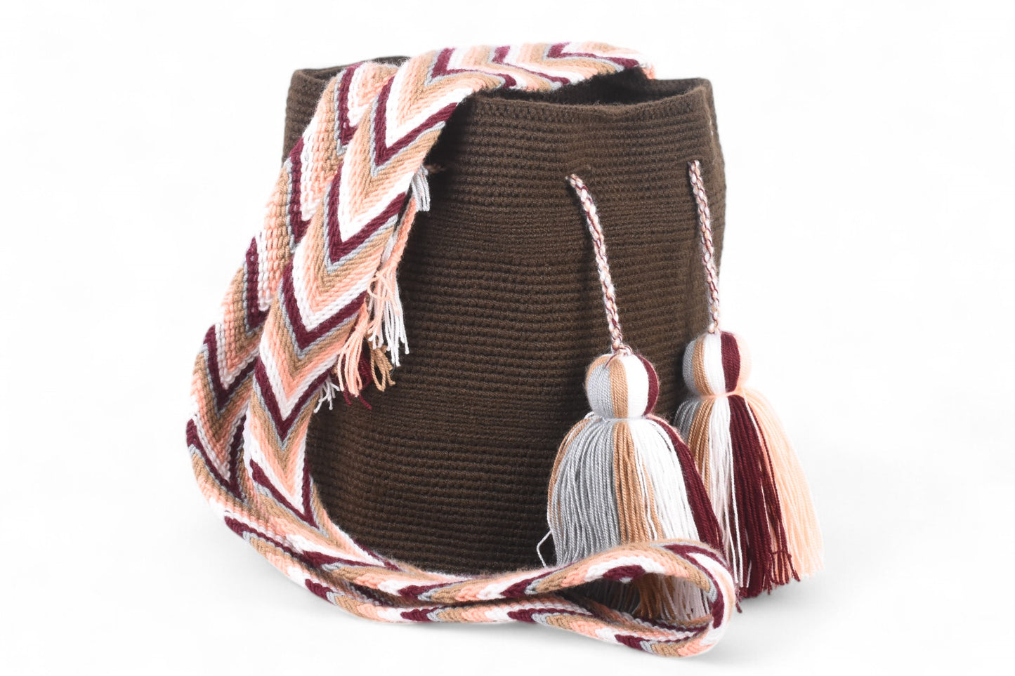 Medium Handmade Brown Handbag