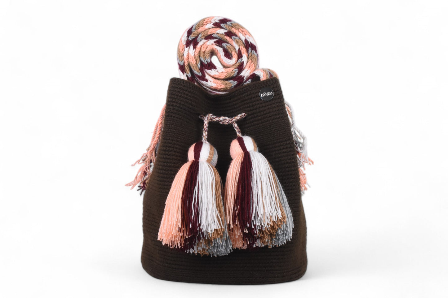 Medium Handmade Brown Handbag