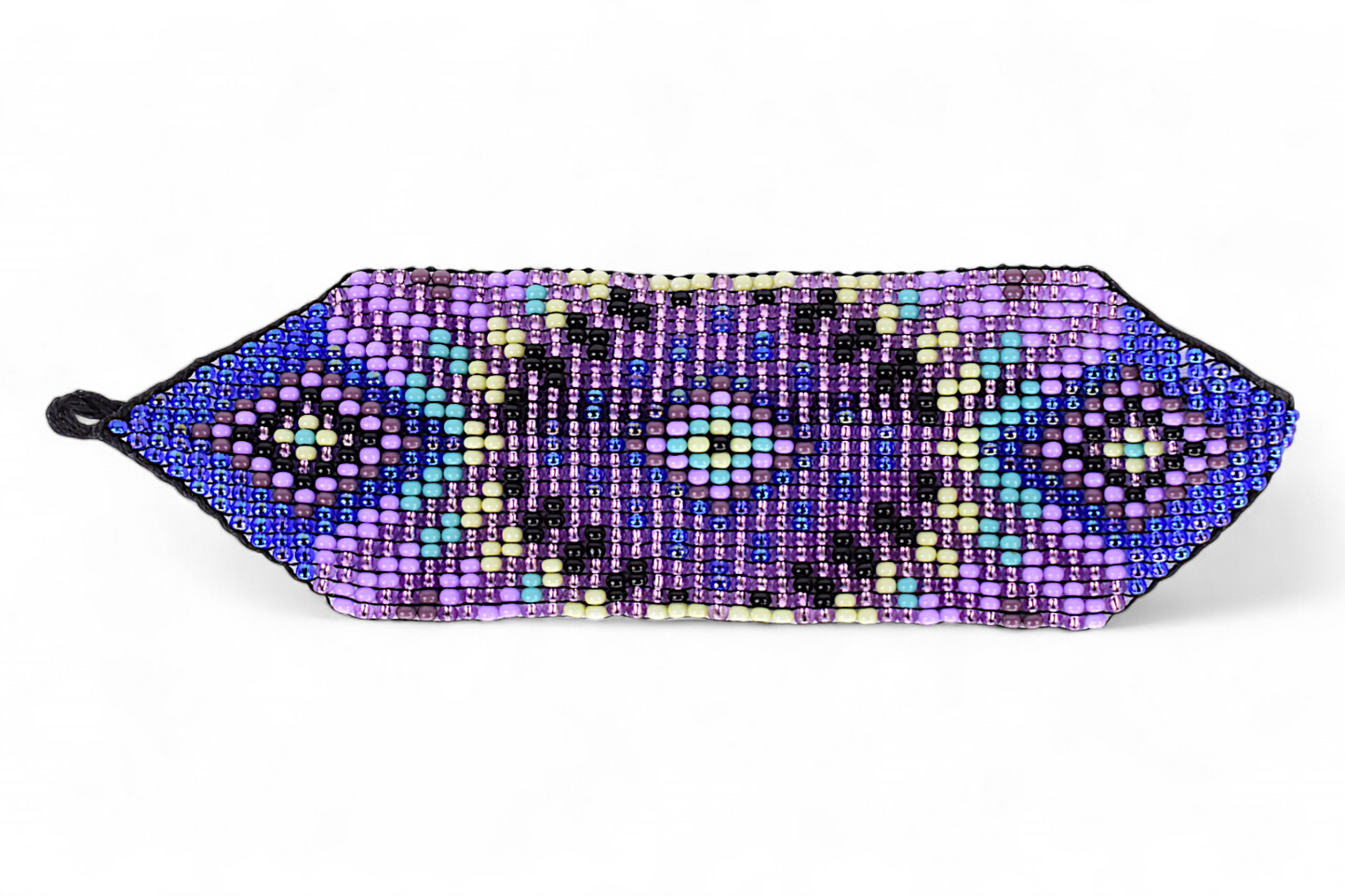 Large Purple Beaded Bracelet