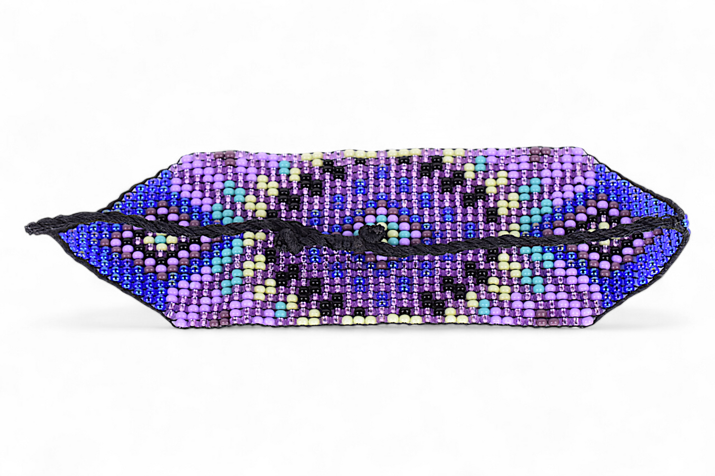 Large Purple Beaded Bracelet