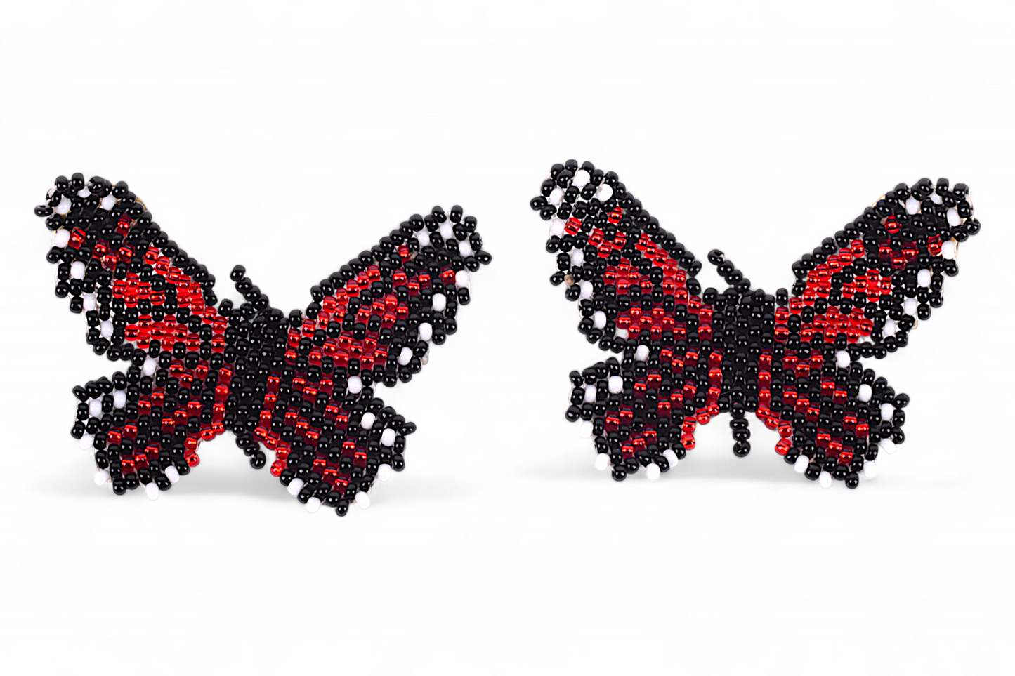 Small Red Butterfly Earing