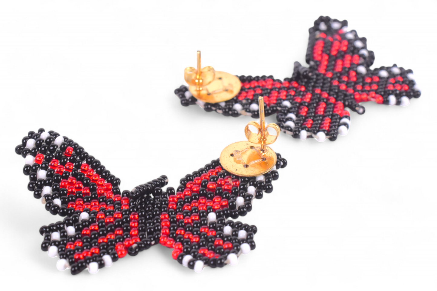 Small Red Butterfly Earing