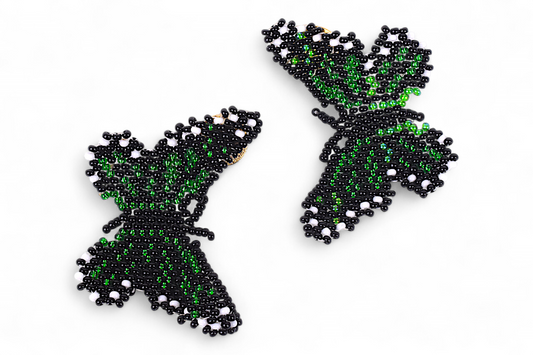 Small Green Butterfly Earing