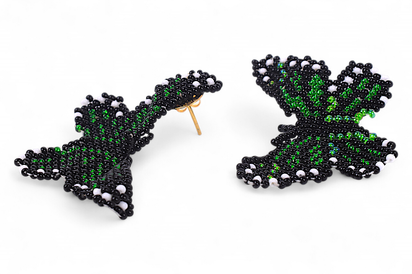 Small Green Butterfly Earing