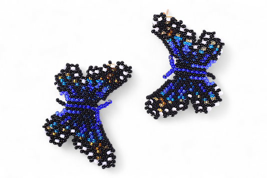 Small Blue Butterfly Earing