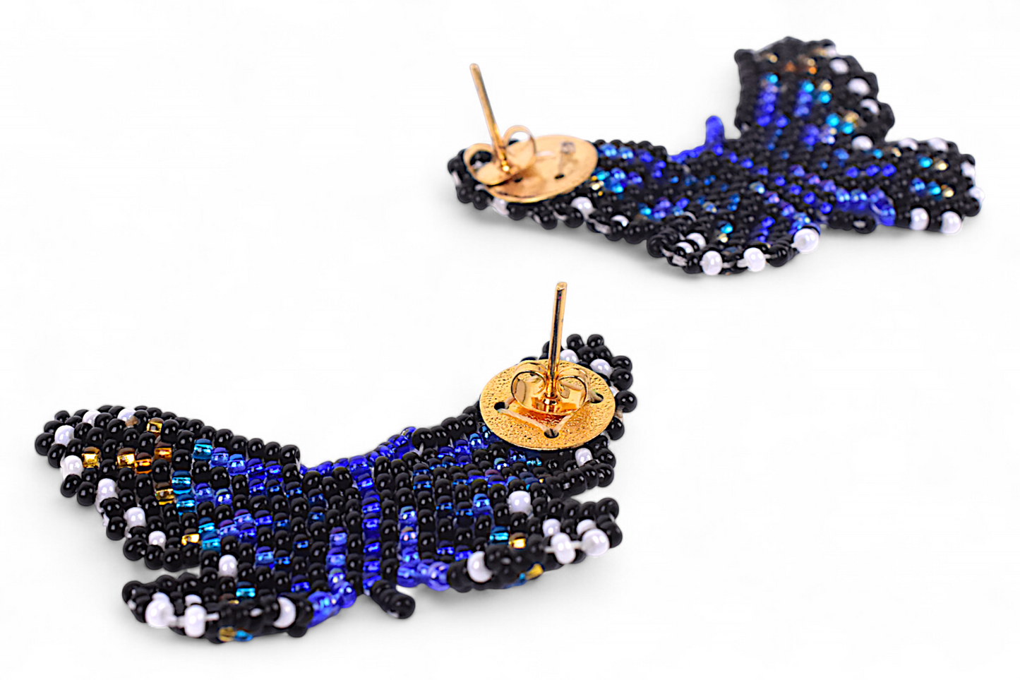 Small Blue Butterfly Earing