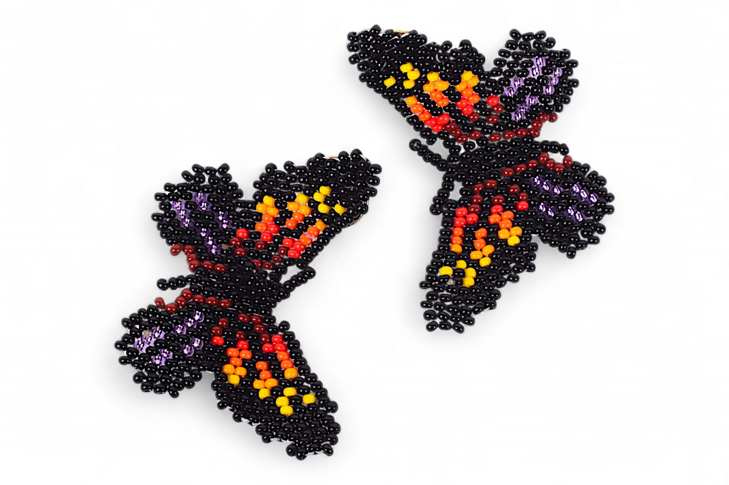 Small Black & Yellow Butterfly Earing