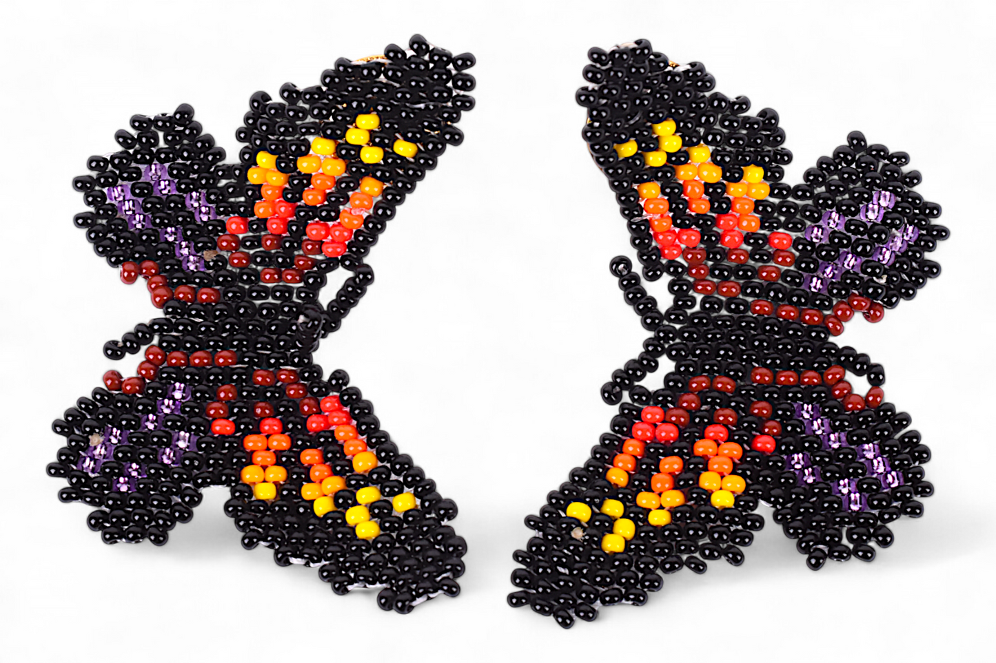 Small Black & Yellow Butterfly Earing