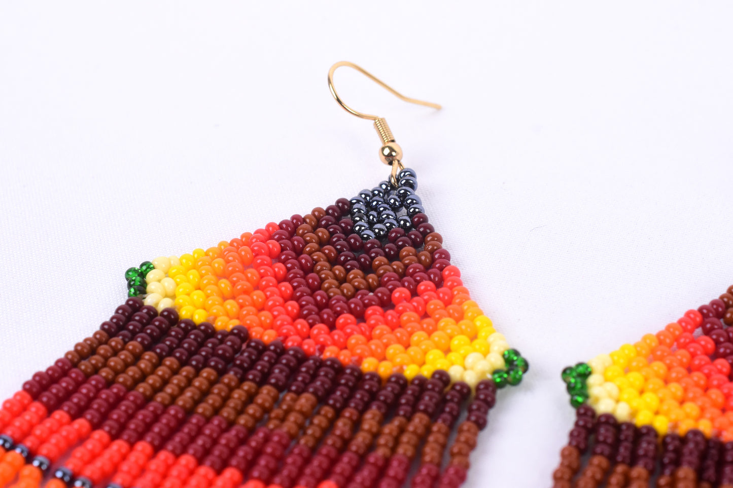 Yellow Medusa Earrings