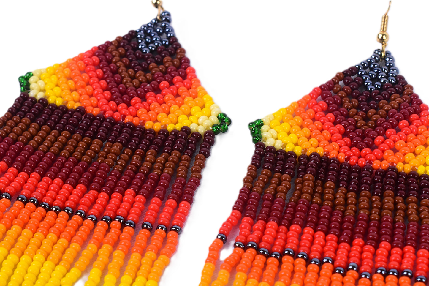 Yellow Medusa Earrings