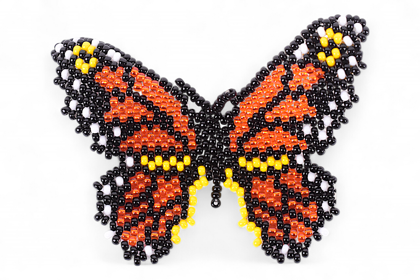 Large Orange Butterfly Earing