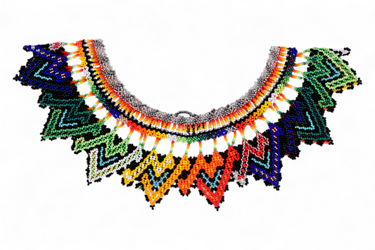 Large Mixed Beaded Necklace
