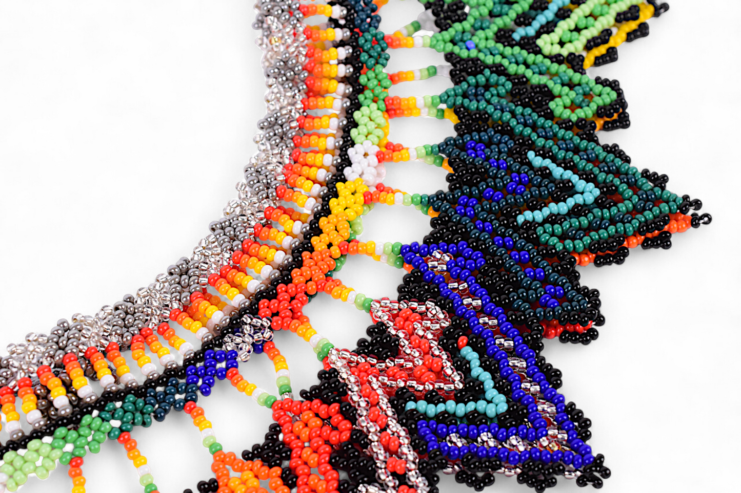 Large Mixed Beaded Necklace