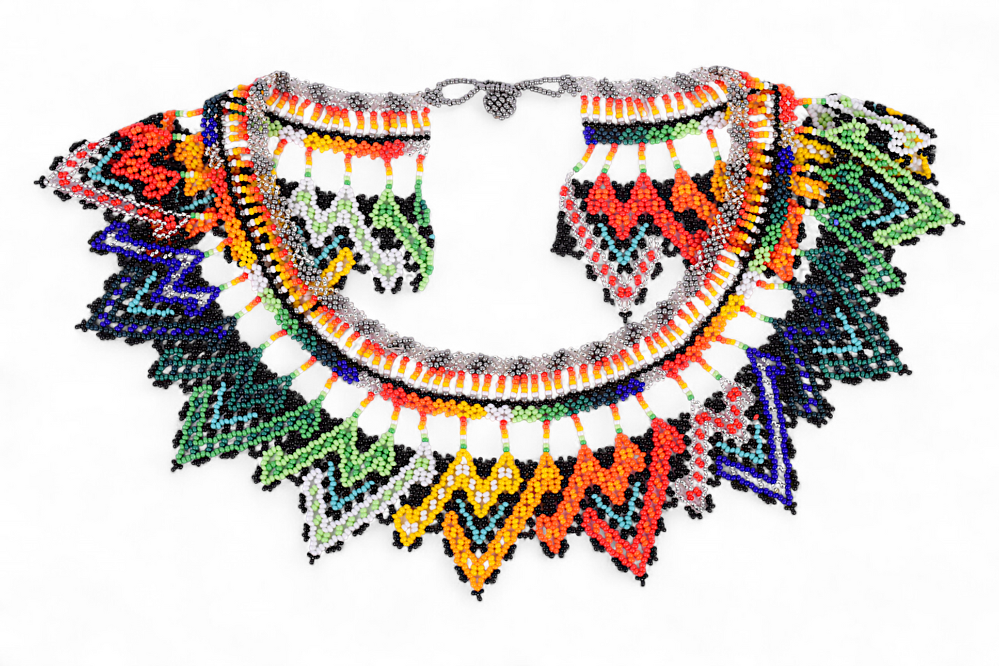 Large Mixed Beaded Necklace