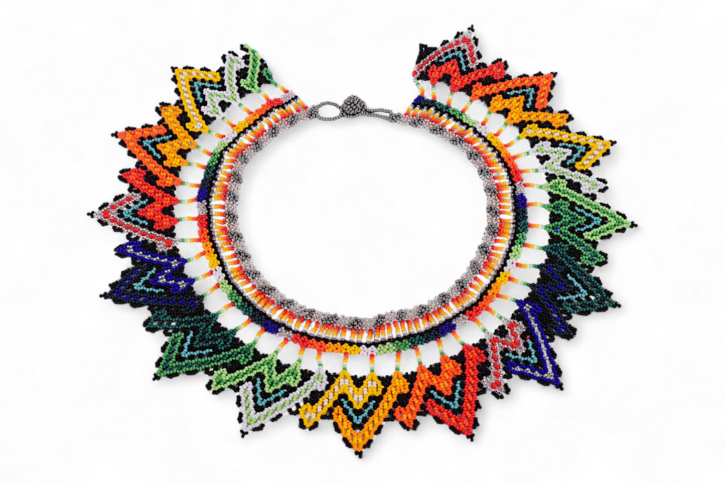 Large Mixed Beaded Necklace