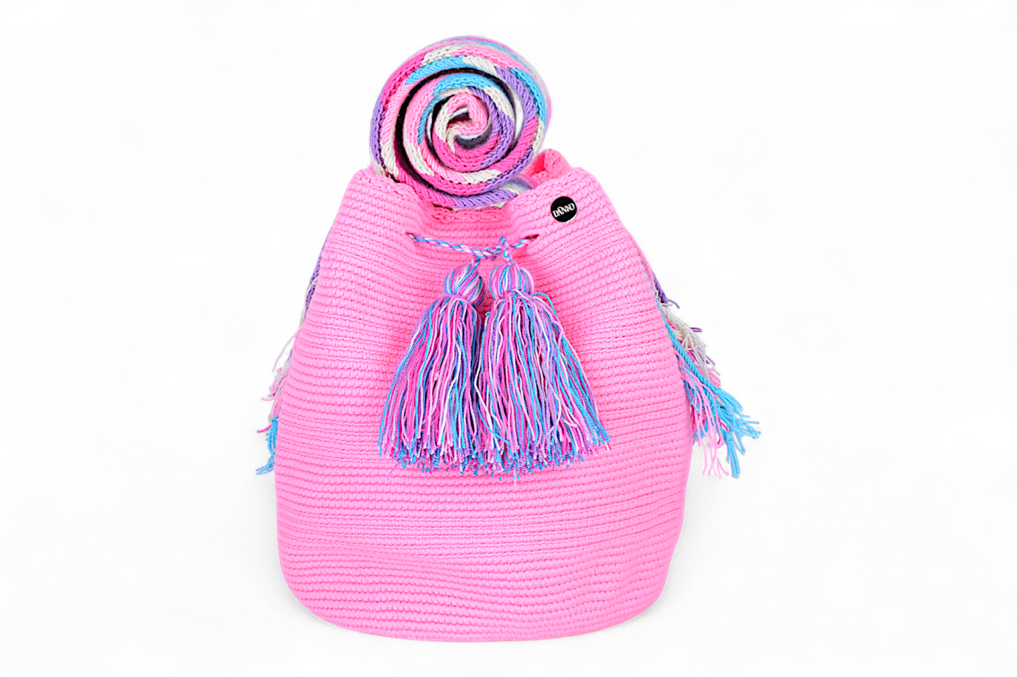 Large Pink Wayuu Bag