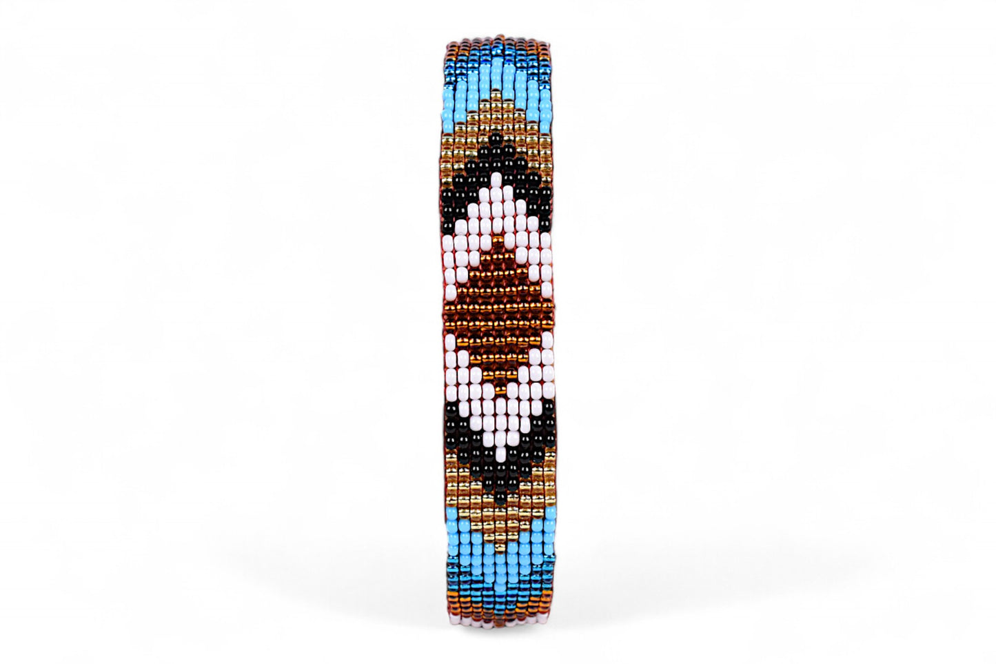 Bronze Diamond Shape Bracelet