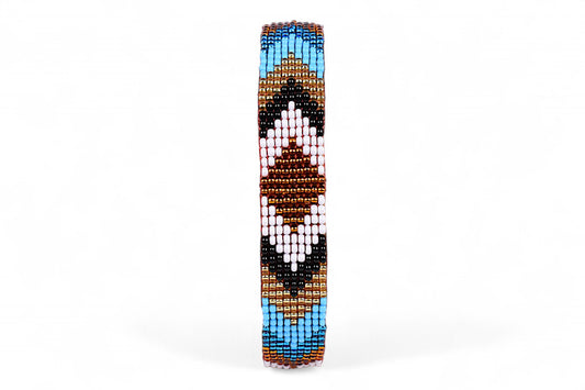 Bronze Diamond Shape Bracelet