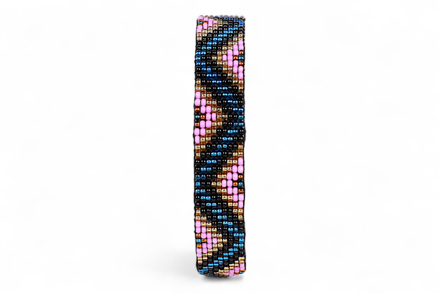 Blue & Pink Zig Zag Bracelet