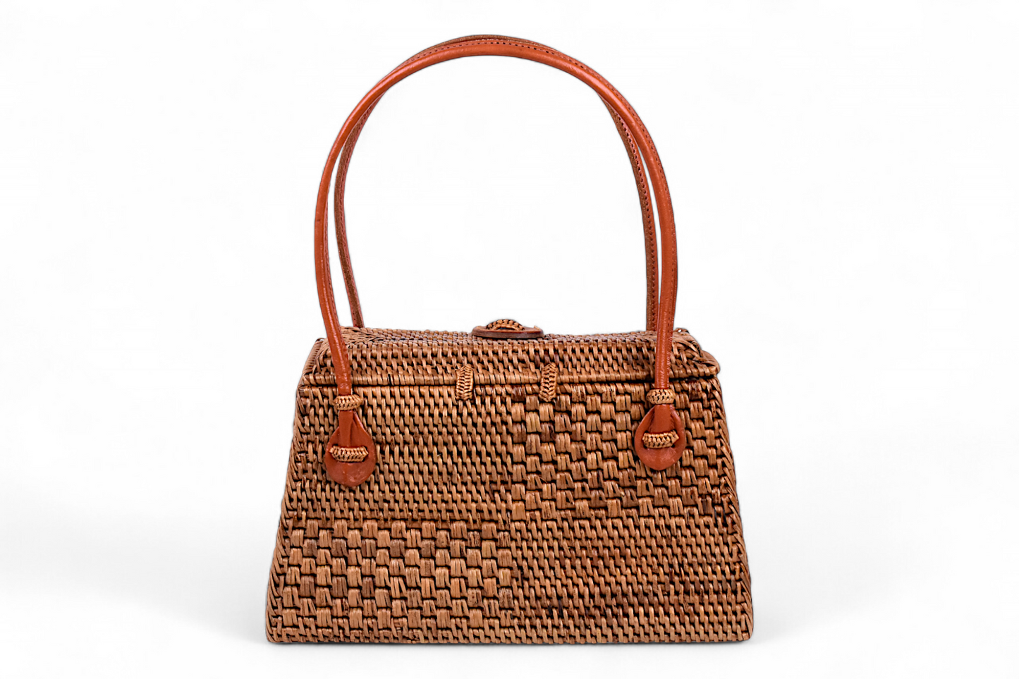 Handmade Rattan Bag - Classic Box