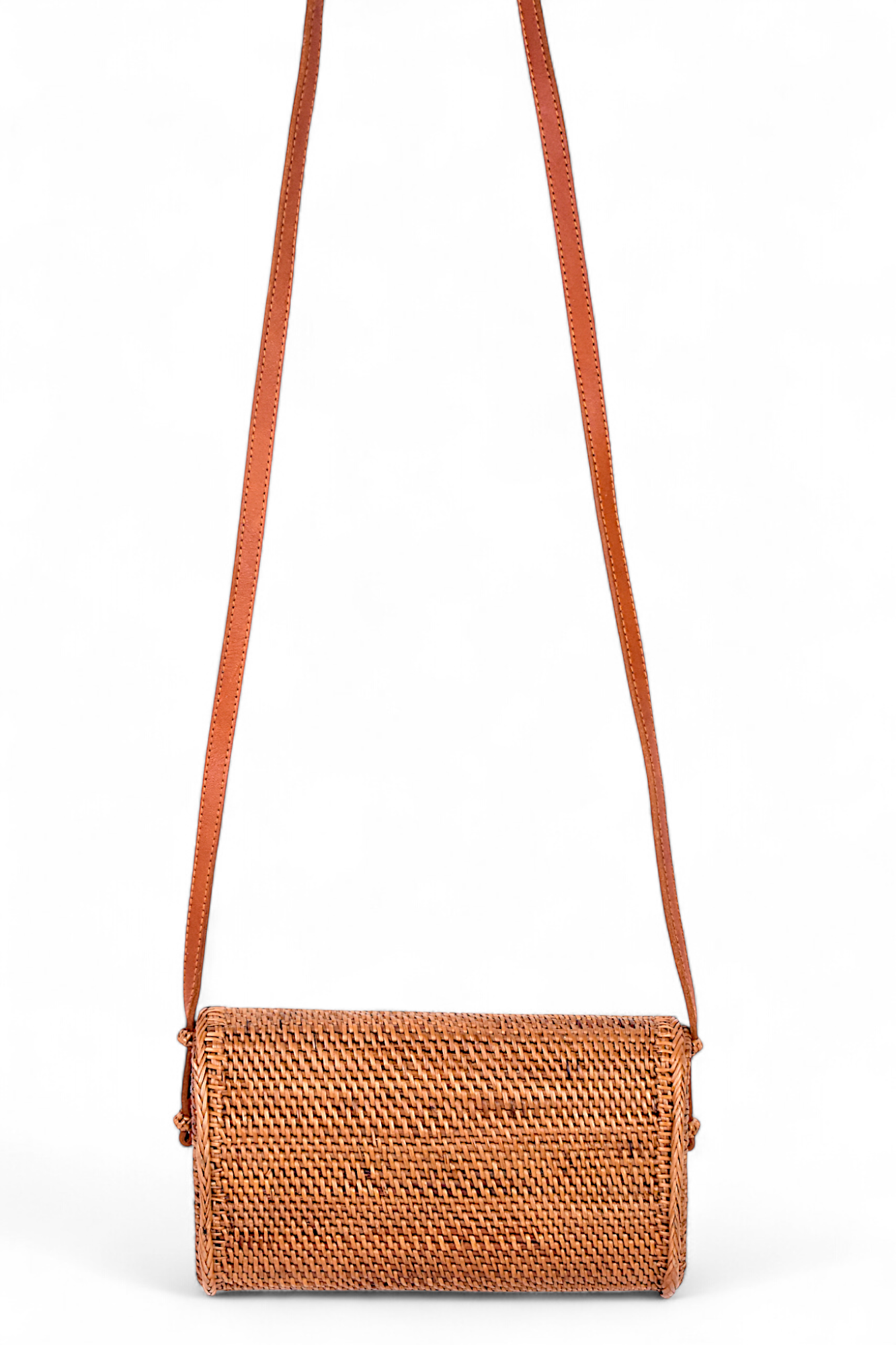 Handmade Rattan Bag - Crossbody