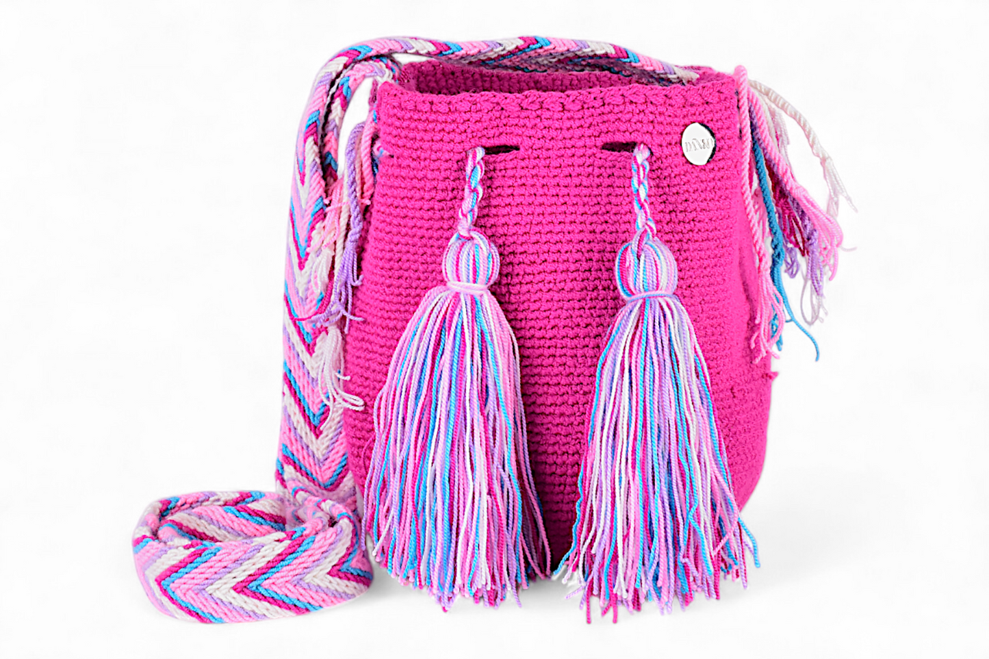 Small Crocet Bag in Pink