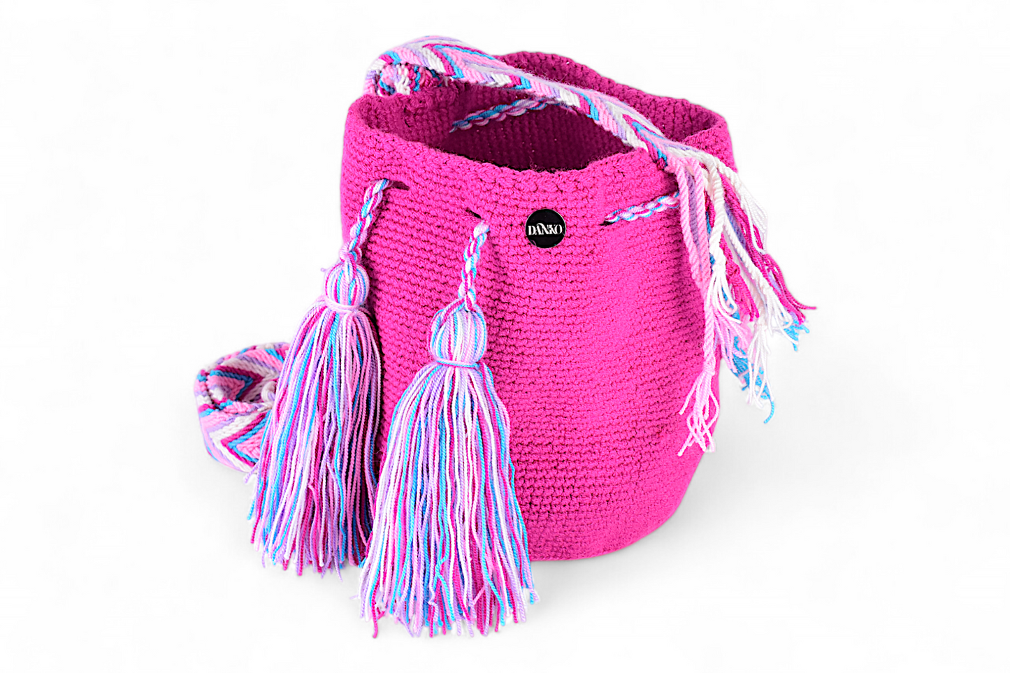 Small Crocet Bag in Pink