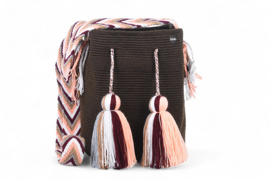 Medium Handmade Brown Handbag