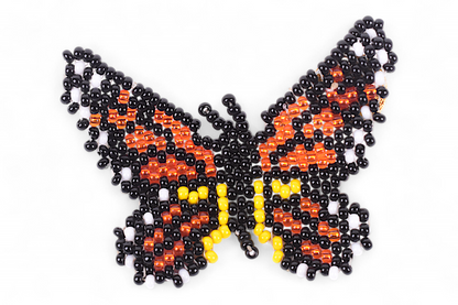 Small Orange Butterfly Earing