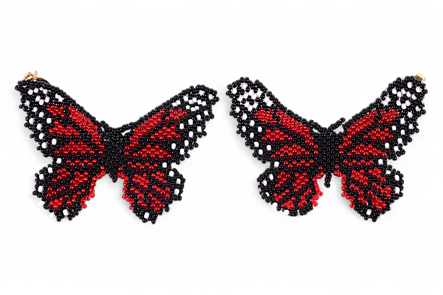 Large Red Butterfly Earing