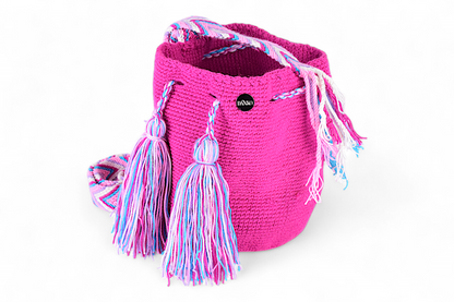 Small Crocet Bag in Pink